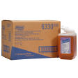 Kleenex navulling voor zeepdispenser Aquarius, parfum amber, flacon van 1 liter