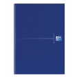 Oxford Office Essentials schrift, harde kaft, 192 bladzijden, gelijnd, ft A4, original blue