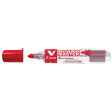 Pilot V-Board Master whiteboardmarker, ronde punt, 2,3 mm, rood