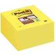 Post-it Super Sticky notes kubus, 350 vel, ft 76 x 76 mm, neongeel