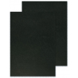 Q-CONNECT dekblad A4 leder 250 grams 100 stuks zwart