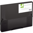 Q-CONNECT elastobox, met elastieken, A4, rug 25 mm, zwart