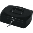 Q-CONNECT geldkoffer, 255 x 200 x 85 mm, zwart