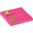 Q-CONNECT Quick Notes, ft 76 x 76 mm, 80 vel, neonroze
