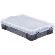Really Useful Box opbergdoos 4 liter, transparant gerookt