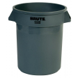 Rubbermaid afvalcontainer Brute, zonder deksel, 76 liter, grijs