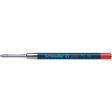 Schneider balpenvulling Slider 755 XB, rood