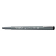 Staedtler pigment liner fineliner, ronde punt, schrijfbreedte 0,05 mm, zwart