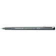 Staedtler pigment liner fineliner, ronde punt, schrijfbreedte 0,1 mm, zwart