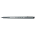 Staedtler pigment liner fineliner, ronde punt, schrijfbreedte 0,3 mm, zwart