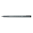 Staedtler pigment liner fineliner, ronde punt, schrijfbreedte 0,8 mm, zwart