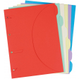 Tarifold smartfolder, geperforeerde showtas, geassorteerde kleuren, pak van 6 stuks
