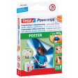 Tesa Powerstrips Poster, draagkracht 200 g, blister van 20 stuks