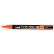 Uni POSCA paintmarker PC-3M, 1,5 mm, donkeroranje