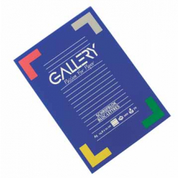 Gallery schrijfblok, ft A5, gelijnd, 100 vel
