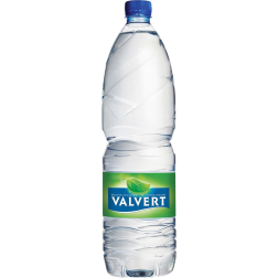 Valvert water, fles van 1,5 liter, pak van 6 stuks