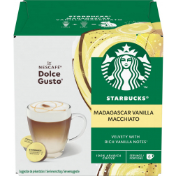Nescafé Dolce Gusto koffiecapsules Starbucks, vanille machiatto, pak van 12 stuks