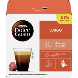 Nescafé Dolce Gusto koffiecapsules, Lungo, pak van 16 stuks
