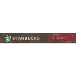 Starbucks by Nespresso koffiecapsules, So Sumatra, pak van 10 stuks