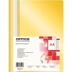 OFFICE products snelhechtmap, geel