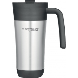 Thermos reisbeker Thermocafé in inox, inhoud 425 ml