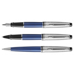 Balpen Waterman Expert metallic Blue CT medium