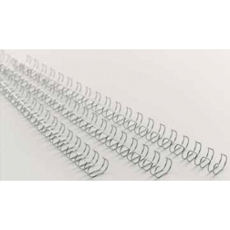 GBC bindruggen WireBind rug 10 mm, capaciteit: 65 blad, zilver