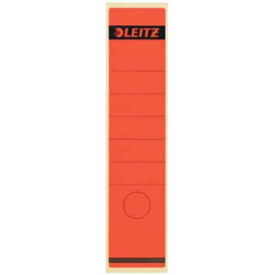 Leitz rugetiketten ft 6,1 x 28,5 cm, rood