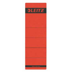 Leitz rugetiketten ft 6,1 x 19,1 cm, rood