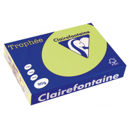 Clairefontaine Trophée gekleurd papier, A4, 80 g, 500 vel, golfgroen