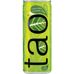 Tao Botanic Green Tea, blik van 25 cl, pak van 24 stuks