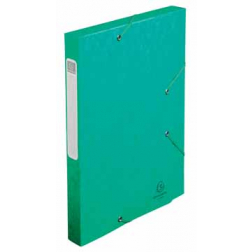 Exacompta Elastobox Cartobox rug van 2,5 cm, groen, 5/10e kwaliteit