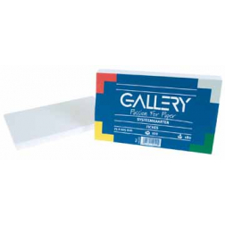 Class'ex witte systeemkaarten 180 g/m², ft 7,5 x 12,5 cm, effen