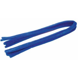 Bouhon Chenilledraad blauw