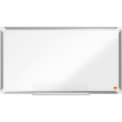 Nobo Premium Plus Widescreen magnetisch whiteboard, gelakt staal, ft 71 x40 cm