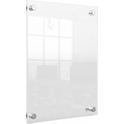 Nobo Premium Plus acryl informatiebord, wandgemonteerd, ft A4