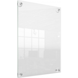 Nobo Premium Plus verplaatsbaar acryl informatiebord, wandgemonteerd, ft A3
