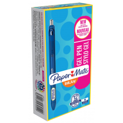 Paper Mate roller InkJoy Gel medium, blauw (pure blue joy)