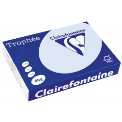 Clairefontaine Trophée gekleurd papier, A4, 80 g, 500 vel, azuurblauw
