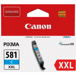 Canon inktcartridge CLI-581C XXL, 282 foto's, OEM 1995C001, cyaan