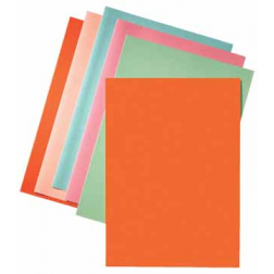 Esselte dossiermap oranje, papier van 80 g/m², pak van 250 stuks