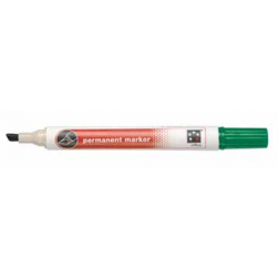 5 Star permanent marker groen, schuine punt, schrijfbreedte 1 - 4 mm