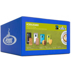 Hoppe koekjes Fairtrade Koekjesmix, doos van 150 stuks