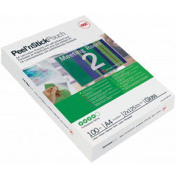 GBC Peel'nStick lamineerhoes ft A3, 150 micron (2 x 75 micron), zelfklevend, pak van 25 stuks