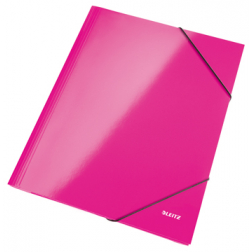 Leitz WOW elastomap roze