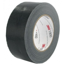 3M duct tape 1900, ft 50 mm x 50 m, zwart