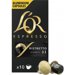 Douwe Egberts L'Or Intensity koffiecapsules, Ristretto, pak van 10 stuks