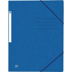 Oxford Top File+ elastomap, voor ft A4, blauw