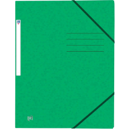 Oxford Top File+ elastomap, voor ft A4, groen