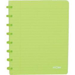 Atoma Trendy schrift, ft A5, 144 bladzijden, gelijnd, transparant groen